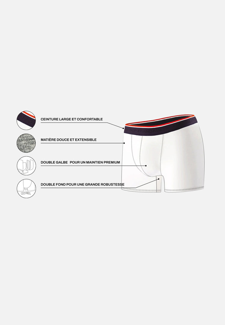 Pack Duo Boxer Marius Cami Tournesol Redoutable Tournesol - Le Slip Français - 5
