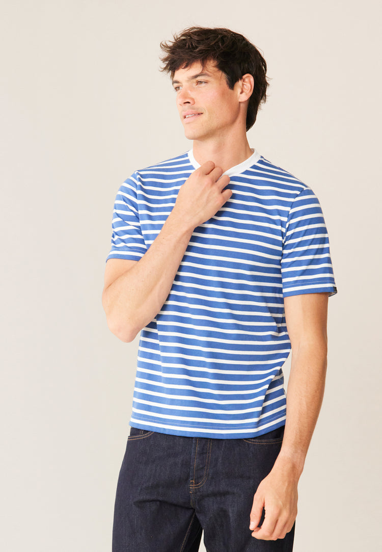 Marlow Mariniere Steel White - Le Slip Français - 1