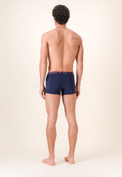 Boxer bleu marine en coton bio - Redoutable Marine - Collab 1083