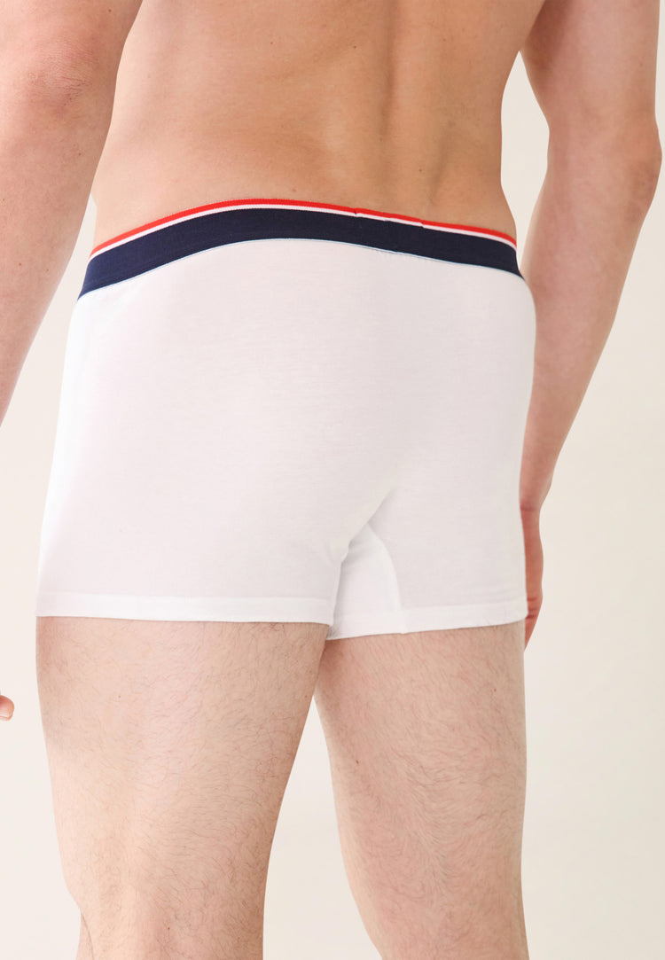 Cinquo Boxers Marius Navy Red White Indigo Navy Heart Pack - Le Slip Français - 9