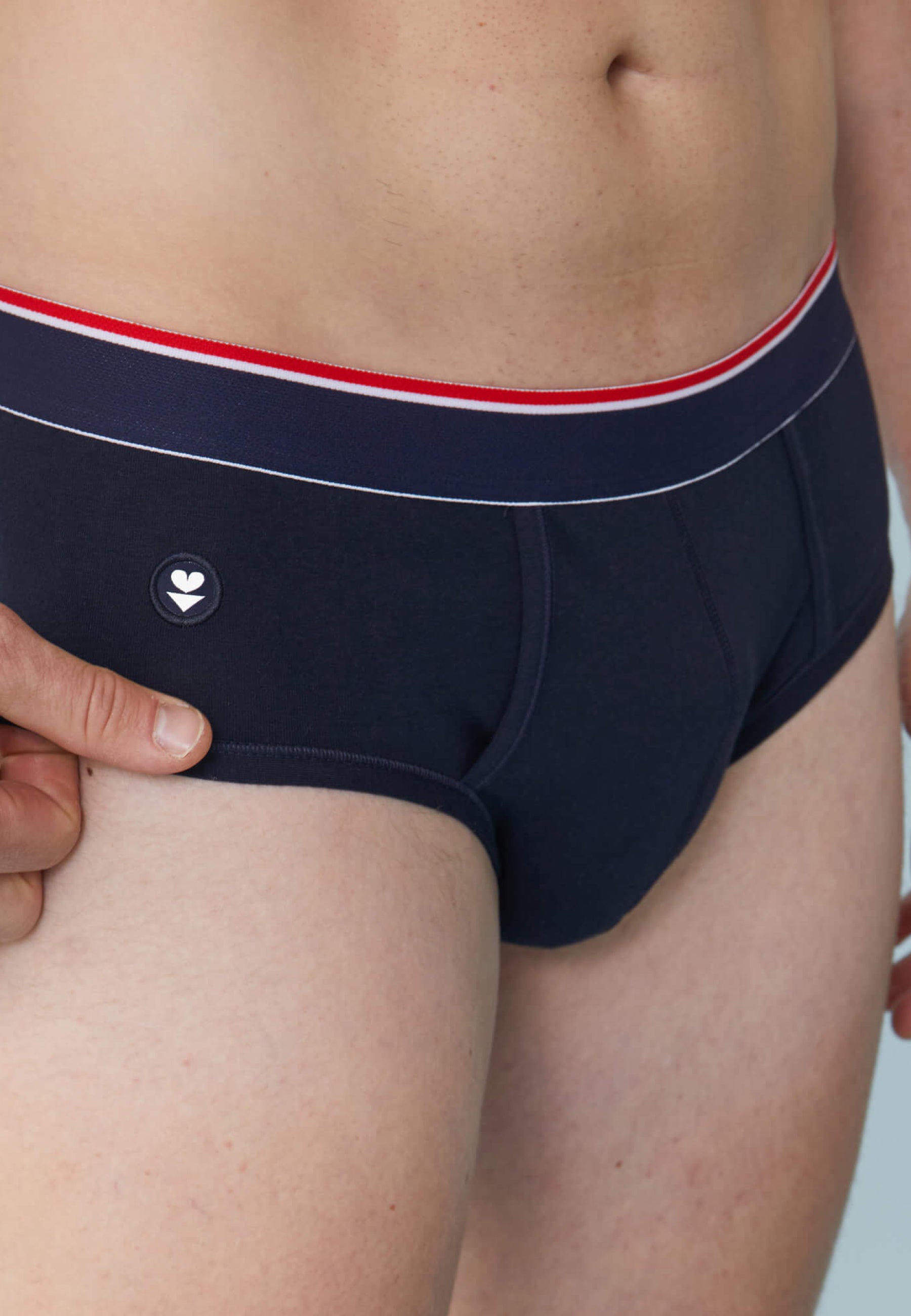 Slip à poche en coton - Gontran Marine