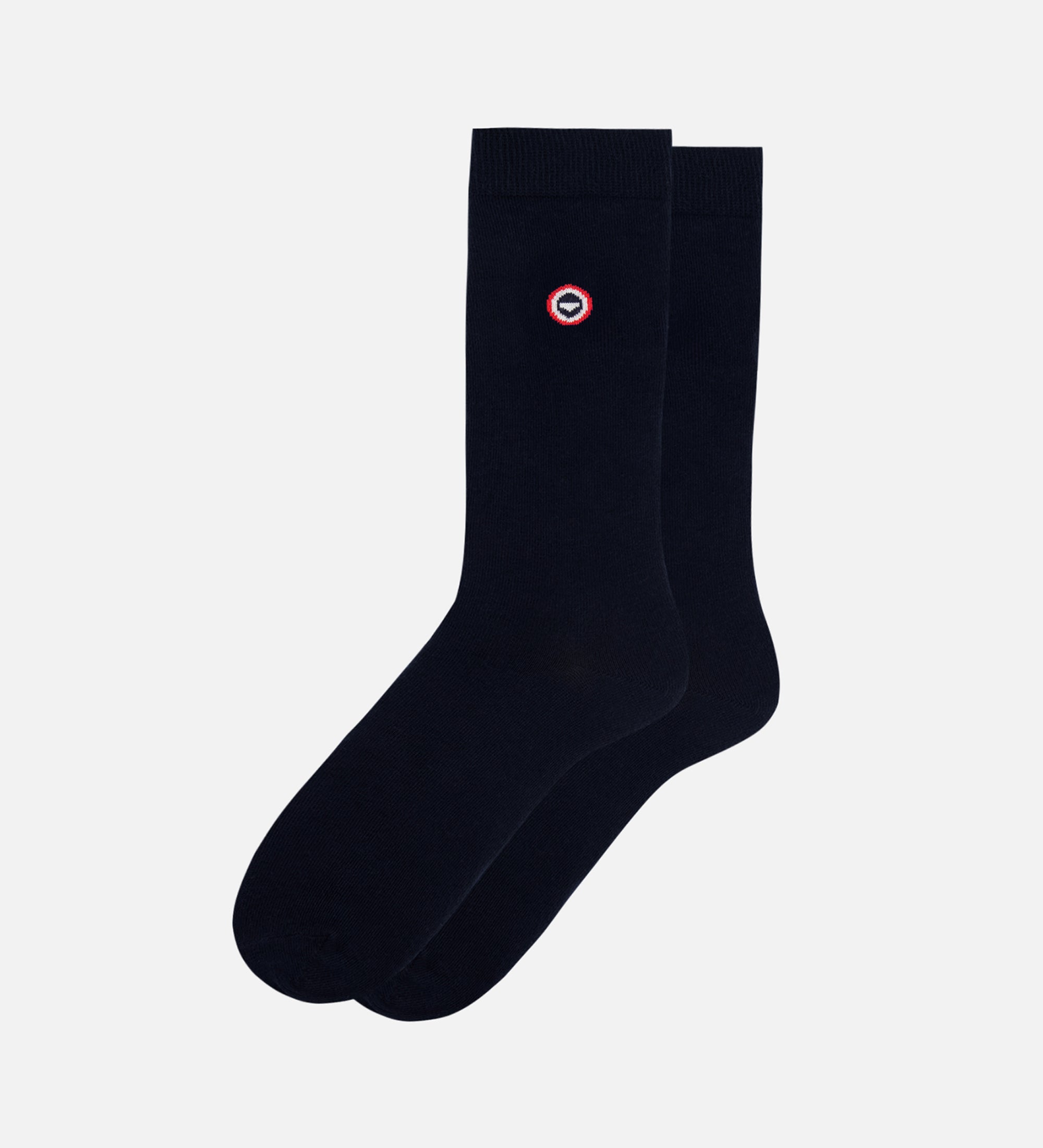 Chaussettes Lucas Le Slip Français – Drappeau Blanc, 100% Coton Bio, Made In France