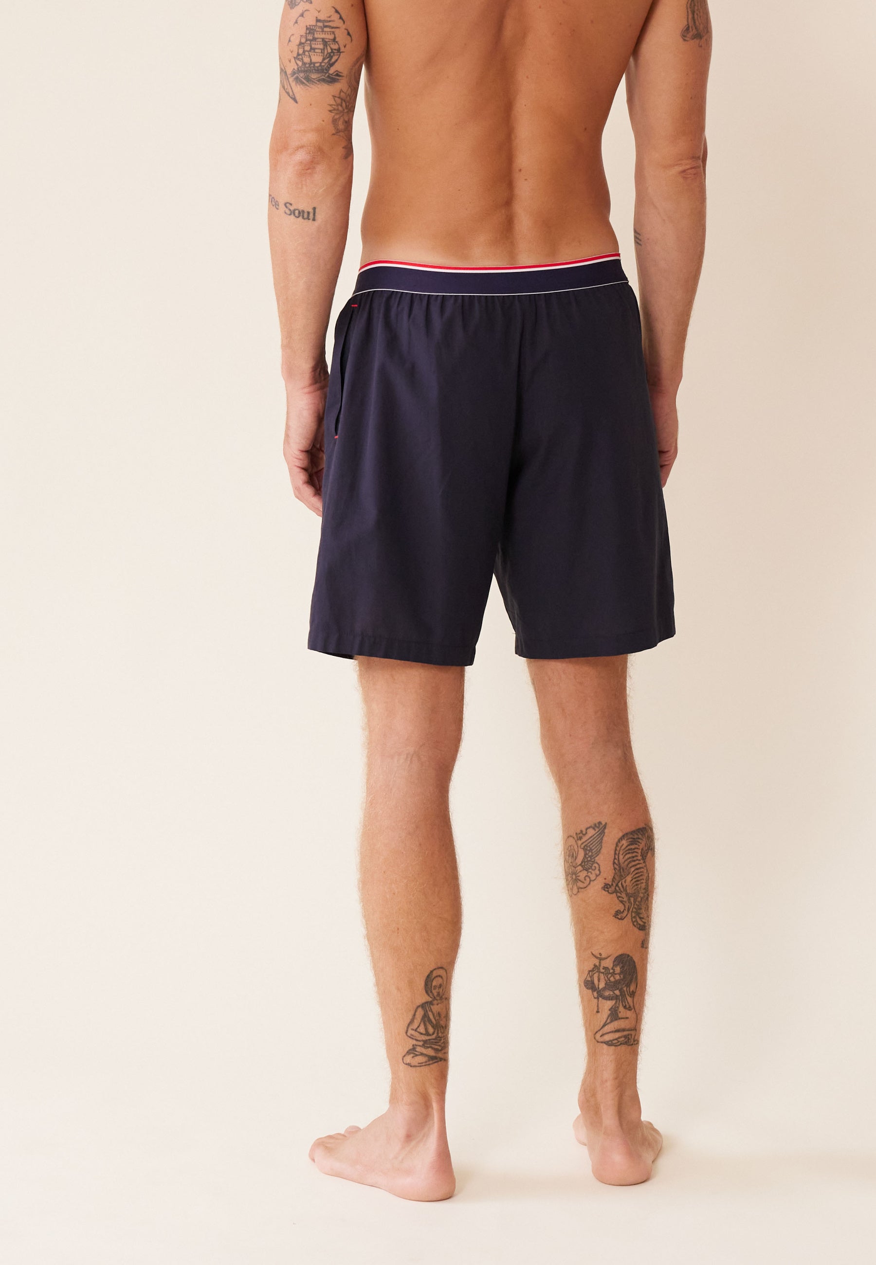 Short de pyjama en coton - Orlando Marine