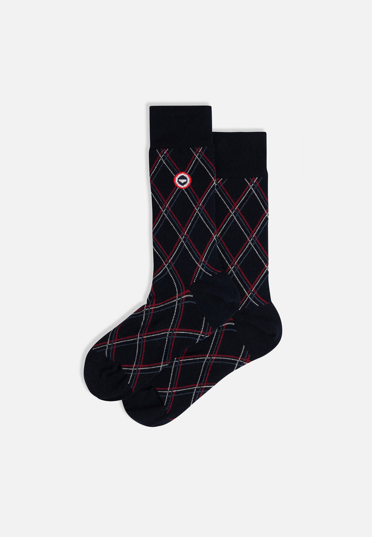 Lucas Tartan Navy - Le Slip Français - 1