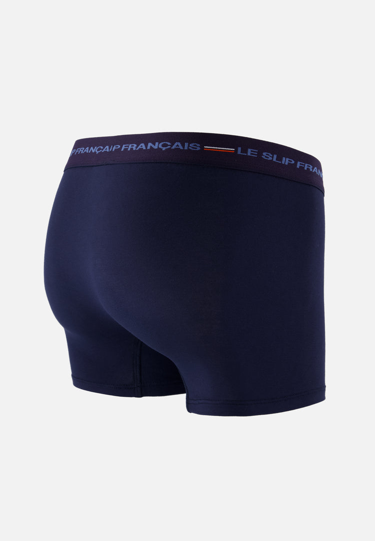 Boxer en viscose - Téméraire - Marine LSF - Le Slip Français - 5