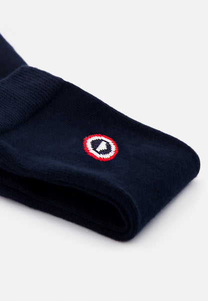 Chaussettes mi-hautes en coton - Lucas Marine