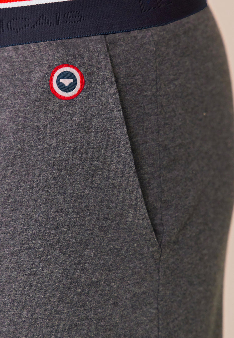 Short de pyjama en coton - Zouzou Anthracite - Le Slip Français - 2