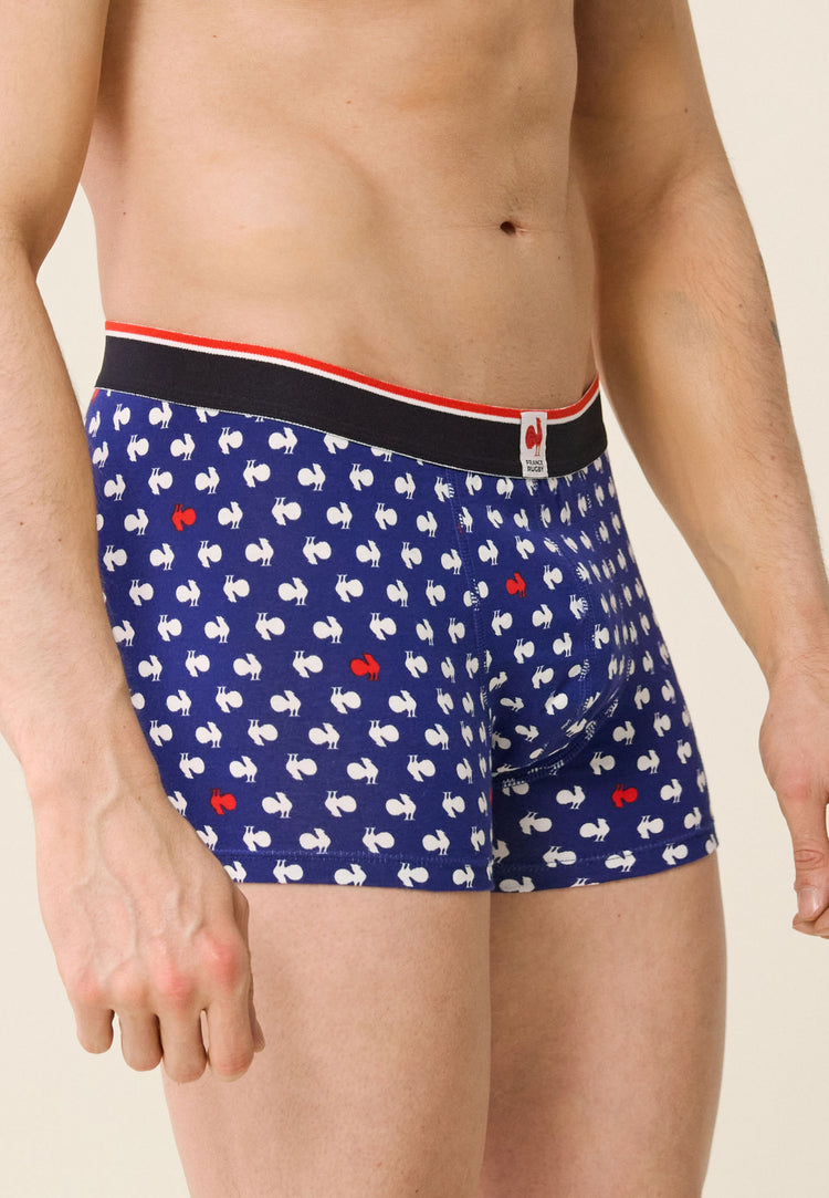 Marius Rooster Blue White Red XV of France - Le Slip Français - 4