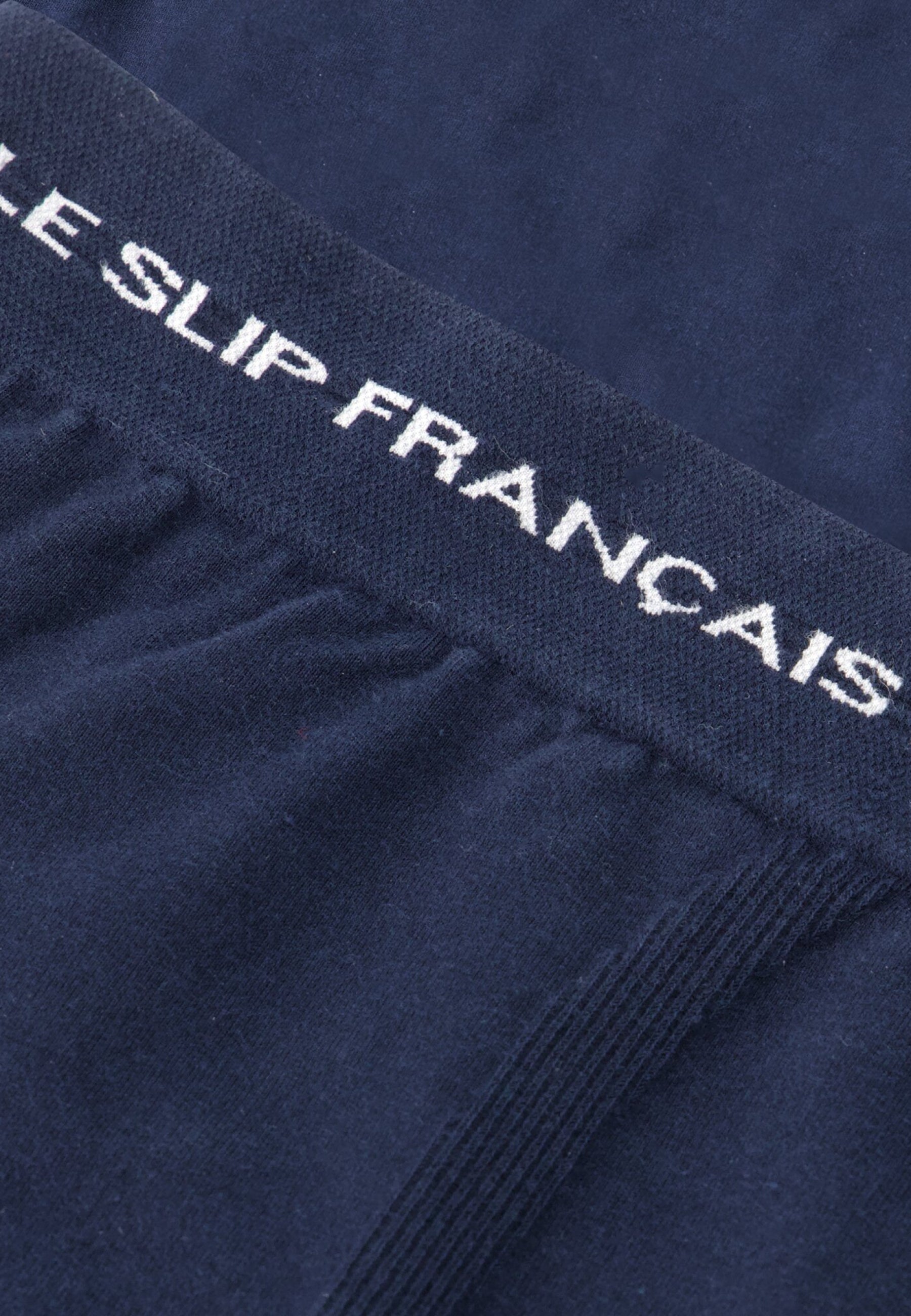 Boxer bleu marine sans couture en coton - Christian Marine