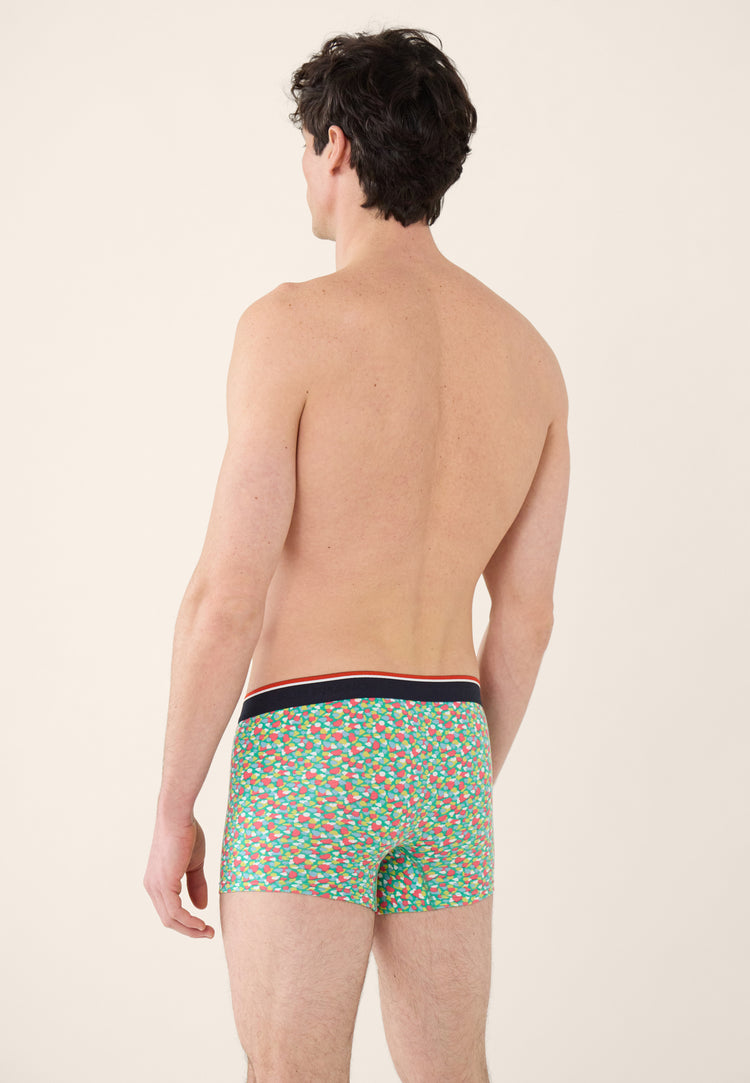 Pack Duo Boxer Redoutable Blanc Marius Cami Mint - Le Slip Français - 3