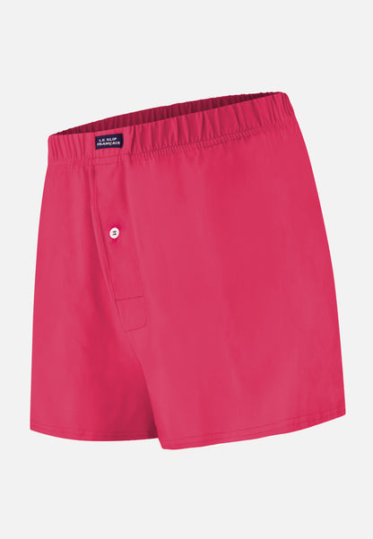 Pink cotton jersey boxer shorts - Fredo Rose Cerise