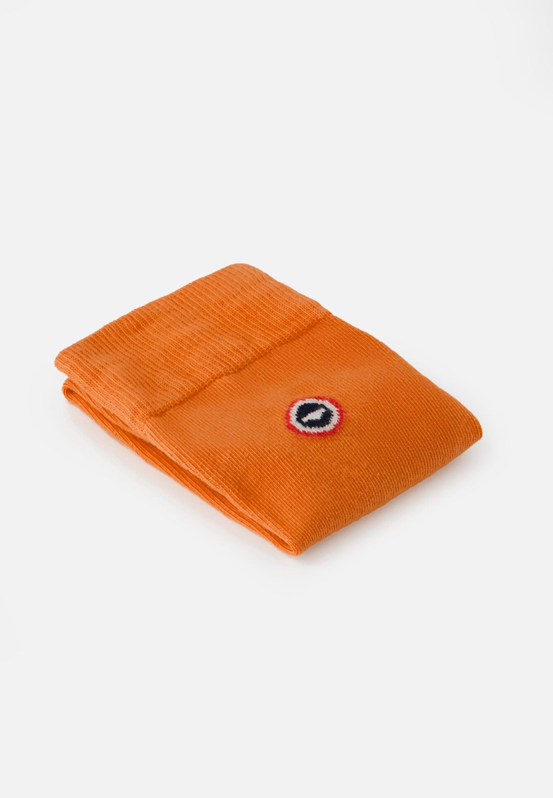 Chaussettes mi-hautes unies orange - Robuste Orange Pur