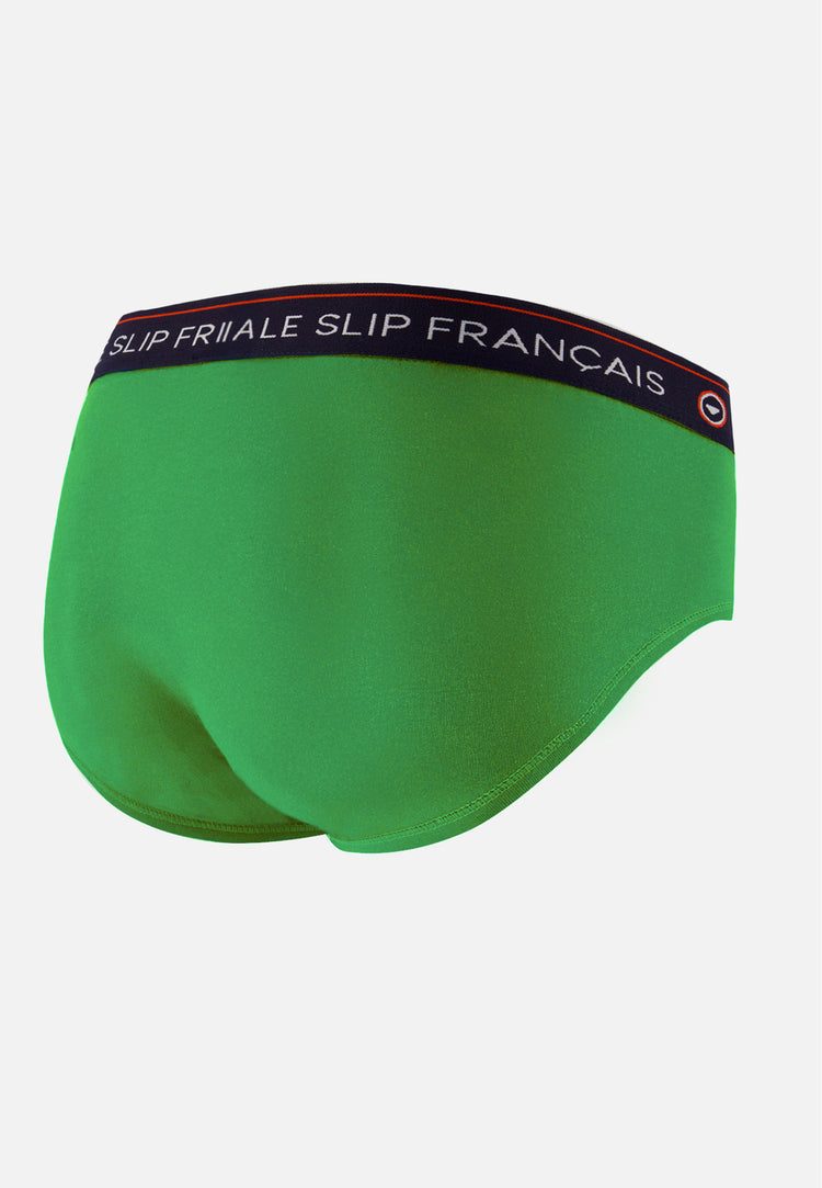 Slip vert menthe en coton - Intrepide Mint Green - Le Slip Français - 8