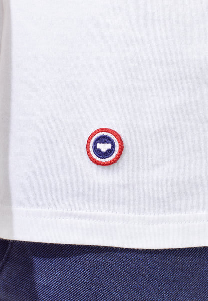 T-shirt mixte col rond - Jean