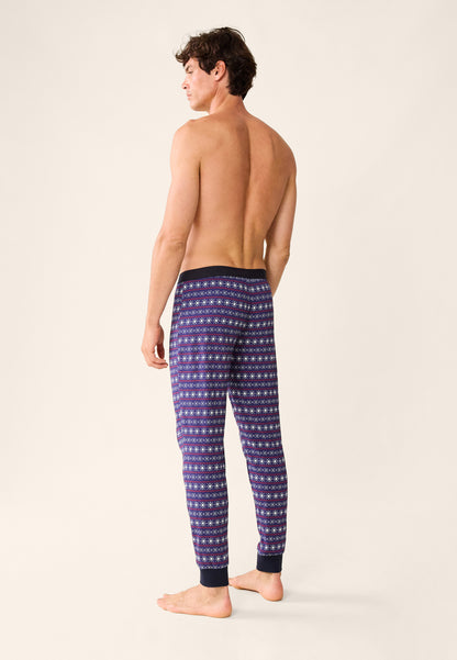 Cotton pajama bottoms - Manu Flocon