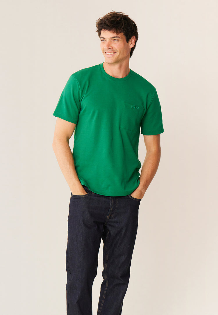 Sasha Spruce Men's cotton T-shirt Le slip français 🇫🇷