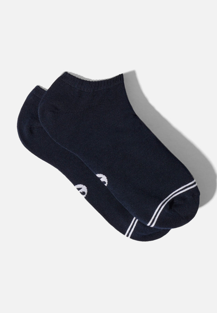 Pack Cinquo Socquettes Jo Marine Gris Chiné Blanc Noir - Le Slip Français - 6