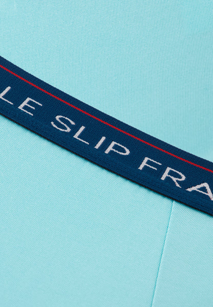 Green cotton briefs - Intrepid Aqua Green