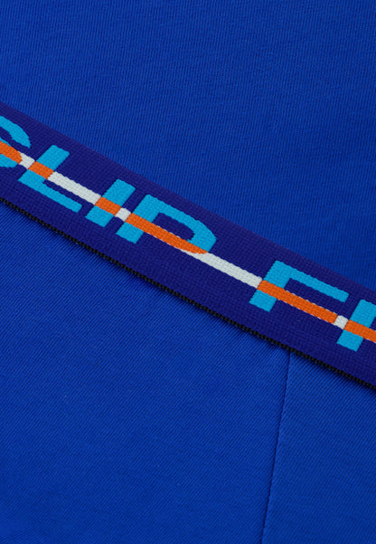 Slip bleu en coton - Intrépide Bleu Nautique