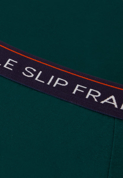 Slip vert sapin en coton - Intrepide Vert Sapin
