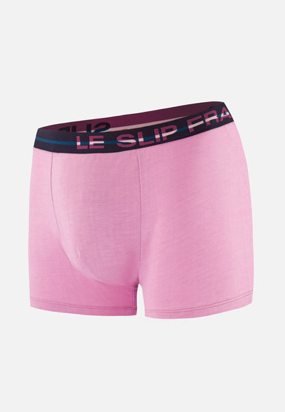 Boxer rose en coton - Redoutable Rose Pétillant