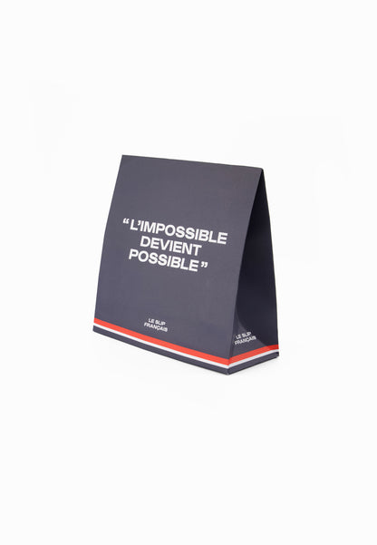 Petite Pochette Cadeau Bleu - Pour des sous-vêtements et chaussettes à partir des lots de 3