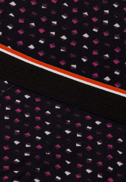 Black briefs with small square pattern - Terrible Petits Carres Noir