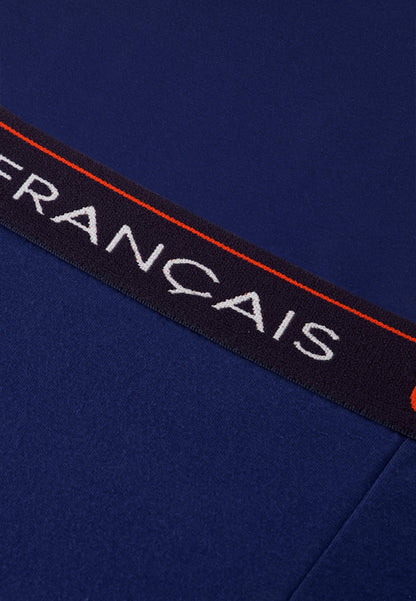 Boxer bleu en coton - Redoutable Indigo
