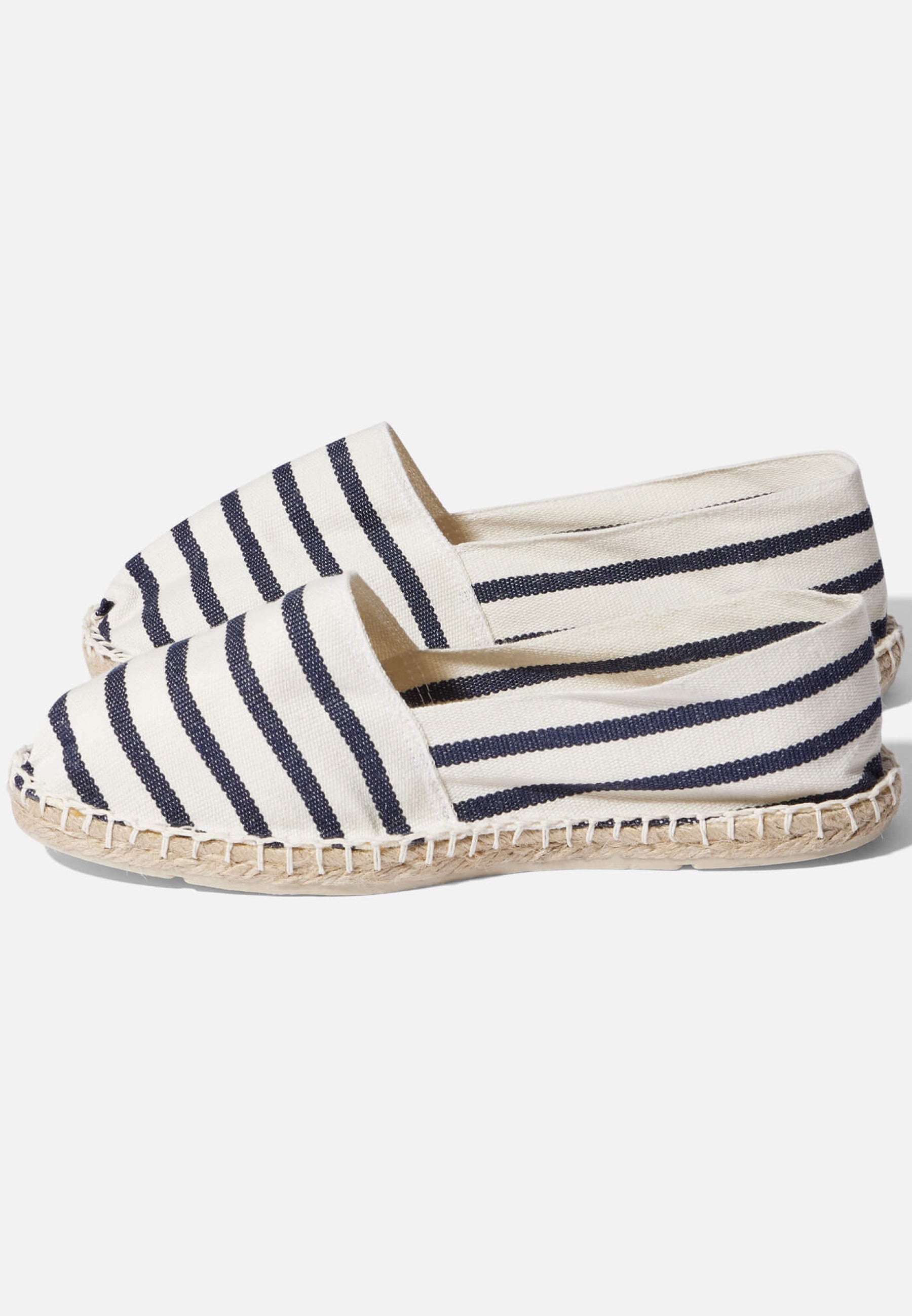Espadrilles en toile de coton - Vendéennes Marinière