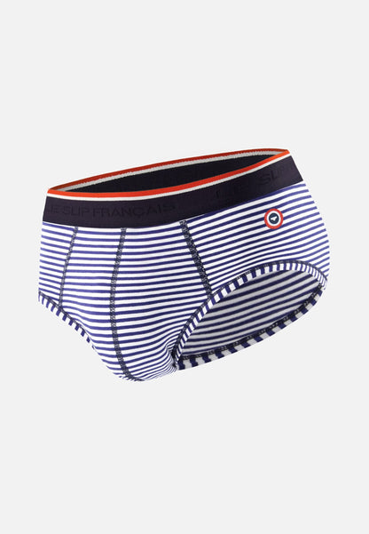 Slip marinière bleu en coton - Terrible Mariniere  Bleu