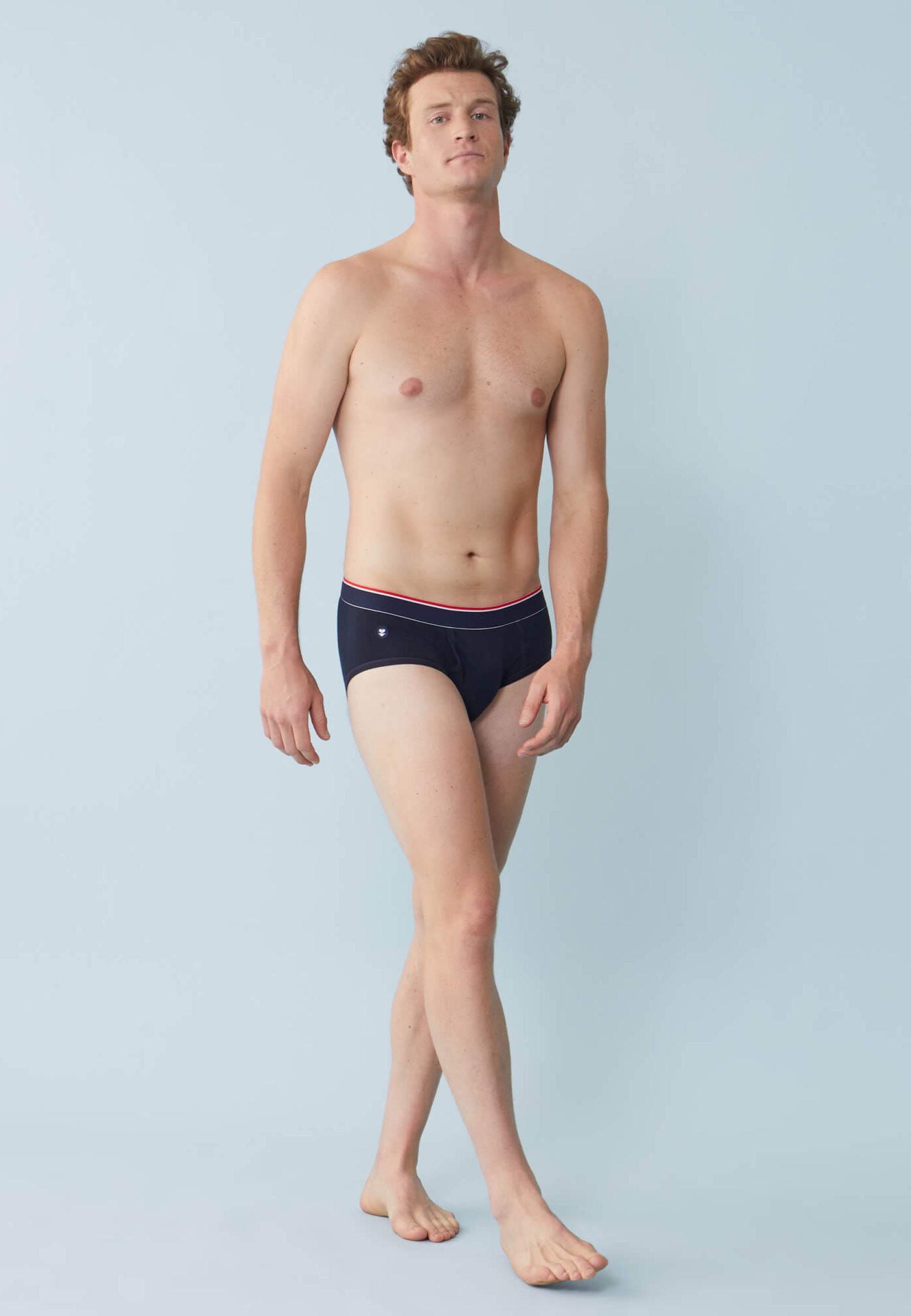 Slip à poche en coton - Gontran Marine