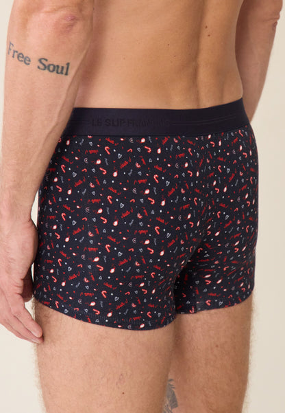 Boxer en coton - Marius imprimé Jour J