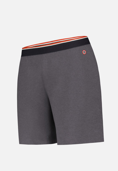Bas de pyjama court gris en coton - Zouzou Anthracite