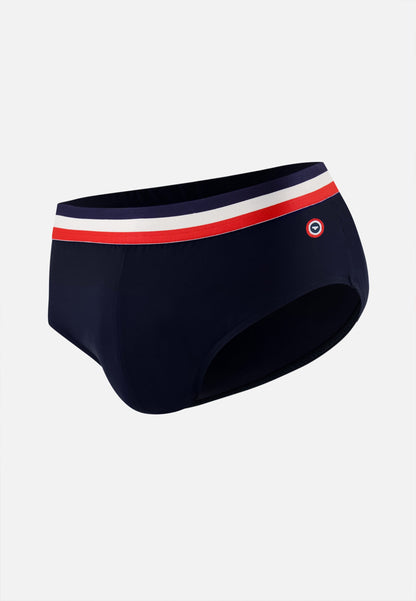 Slip de bain bleu marine - Tempête Marine