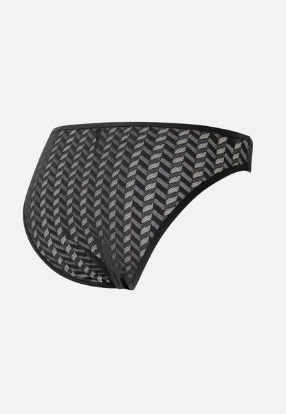 Culotte noire en dentelle - Zita Noir