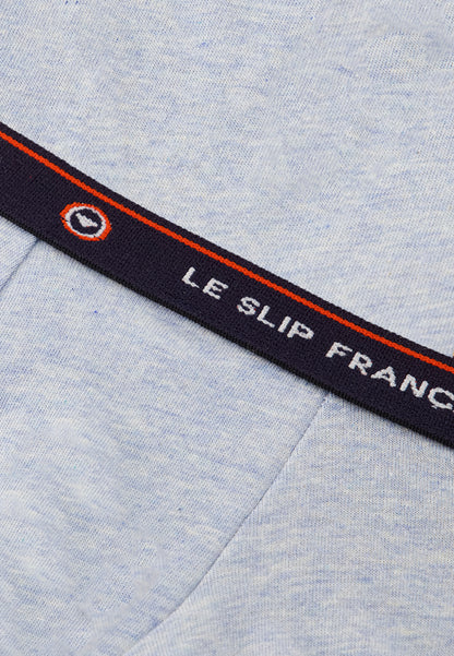 Boxer enfant bleu en coton - Petit Joseph Bleu Ciel Chine