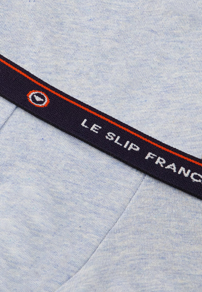 Boxer enfant bleu en coton - Petit Joseph Bleu Ciel Chine