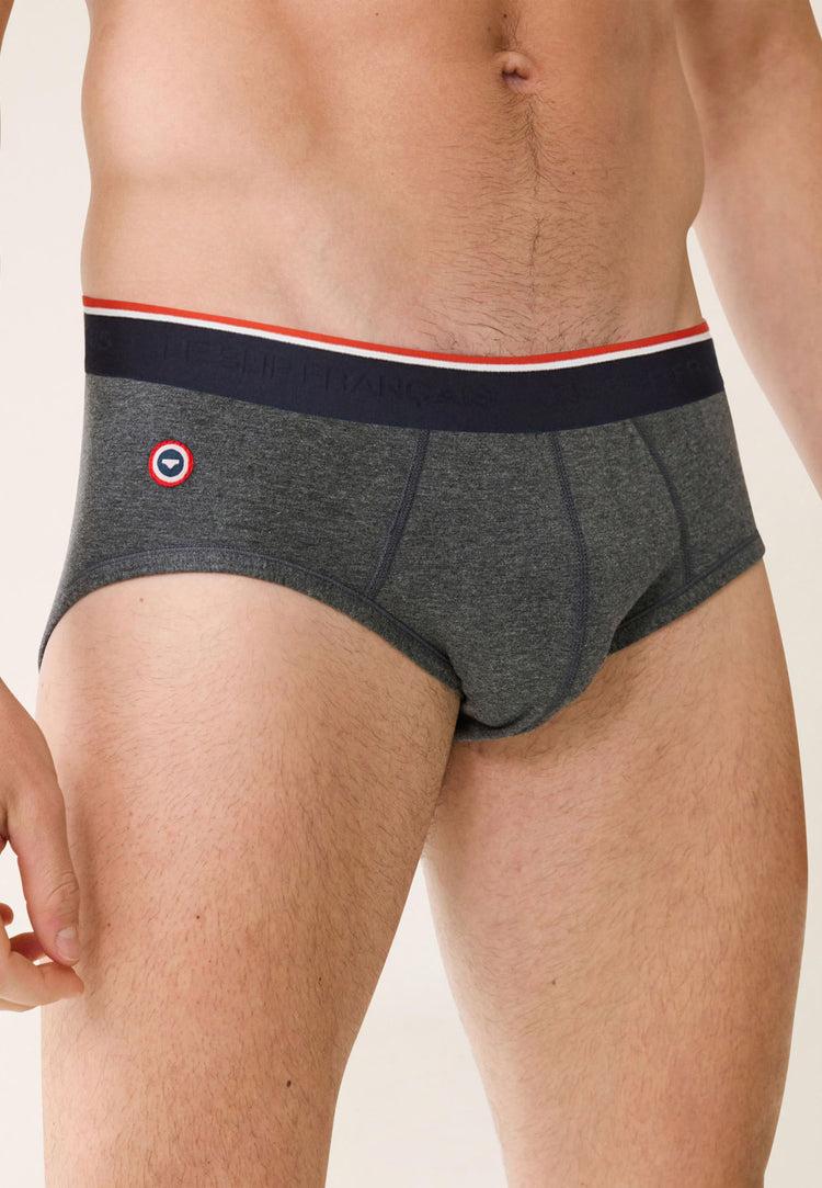 Terrible Gris Anthracite - Le Slip Français - 5