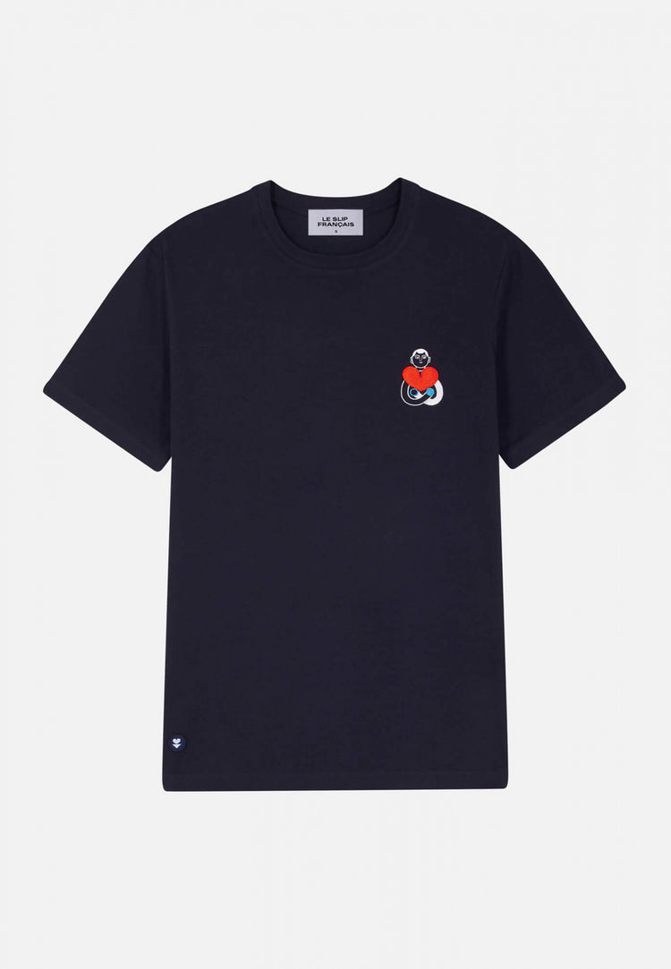 T-shirt mixte col rond en coton bio - Le Slip Français - 17