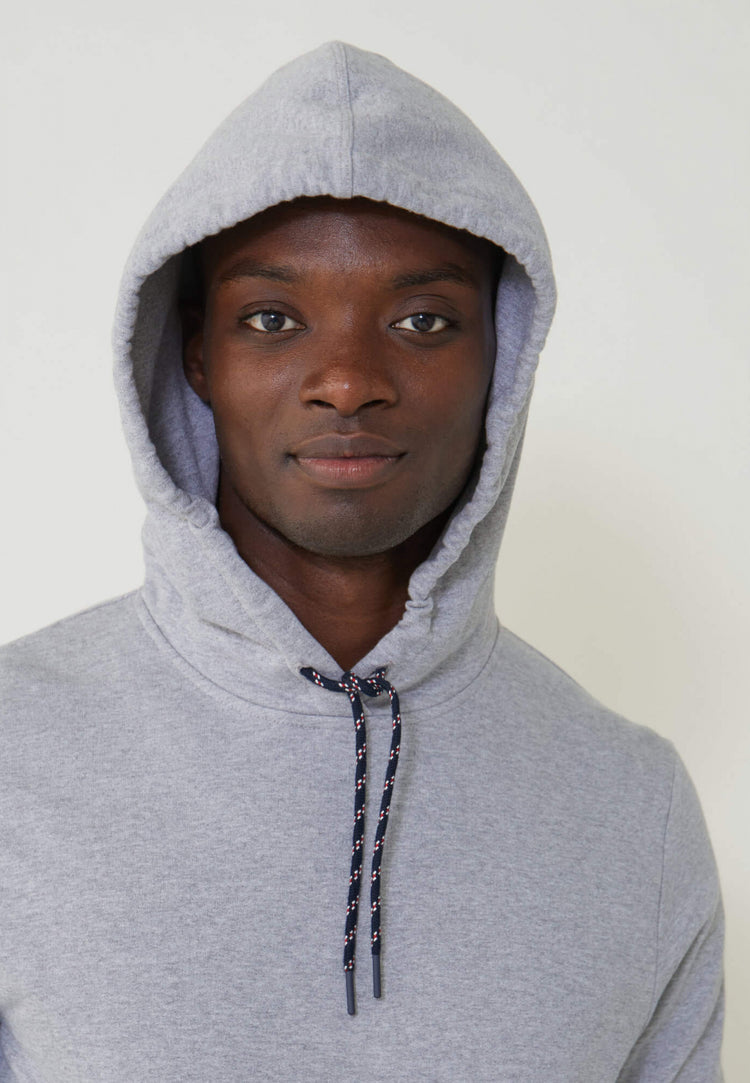 Brushed fleece hooded sweatshirt - Le Slip Français - 8