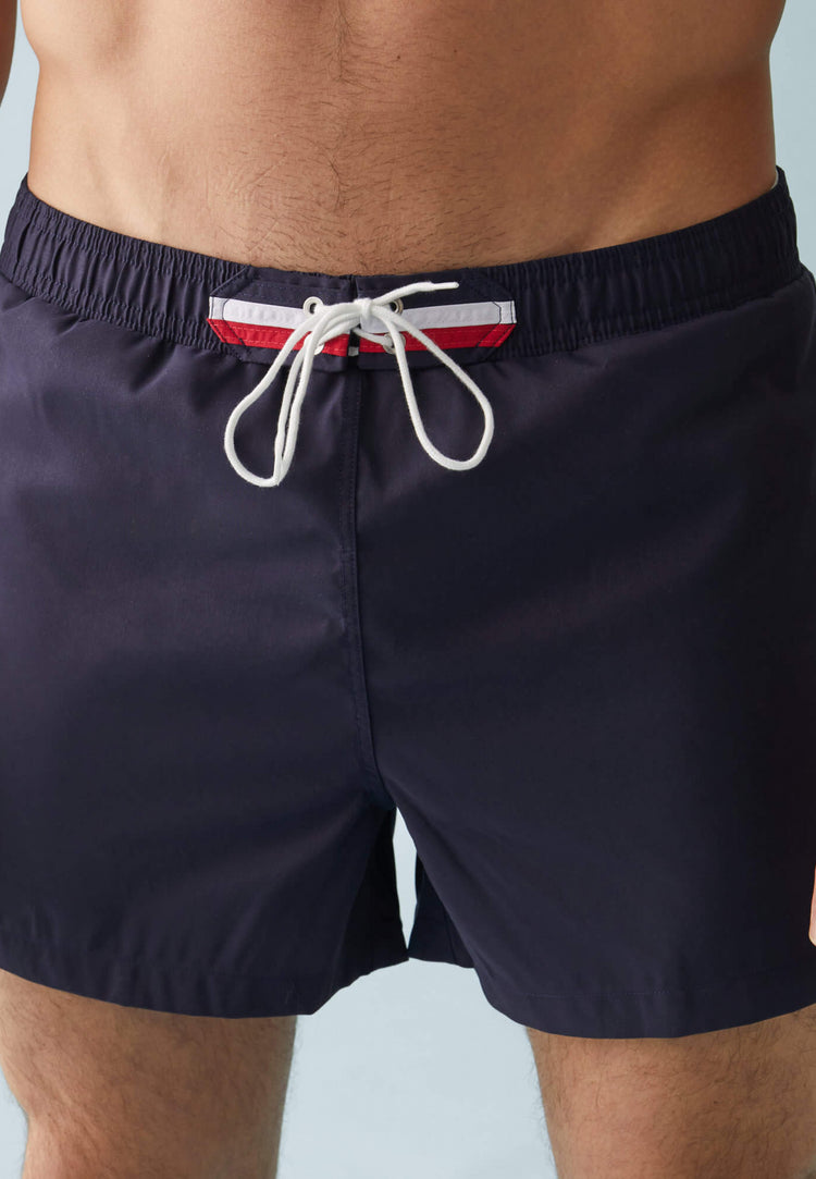 Short swim shorts with elasticated waistband - Le Slip Français - 5