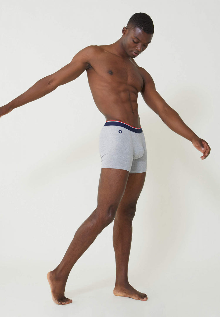 Long cotton boxer shorts - Le Slip Français - 2