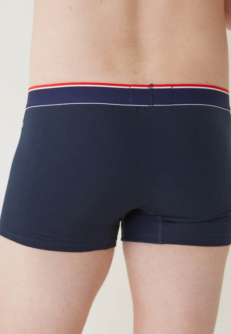 Embroidered cotton boxer shorts - Le Slip Français - 5