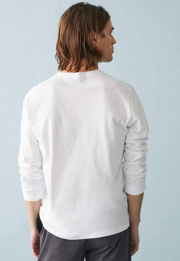 Long-sleeved cotton T-shirt - Le Slip Français - 5