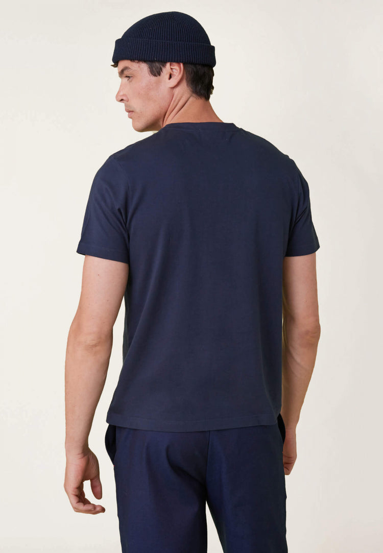 T-shirt mixte col rond en coton bio - Le Slip Français - 5