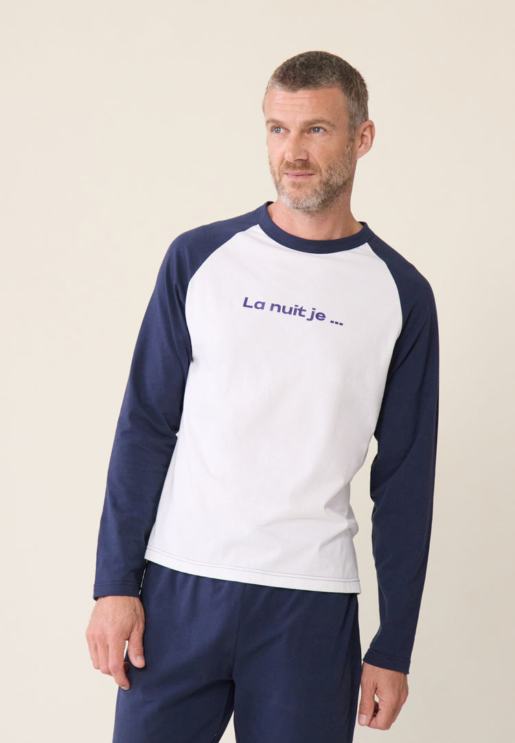 Ensemble pyjama chemise et pantalon en coton - Le Slip Français - 5