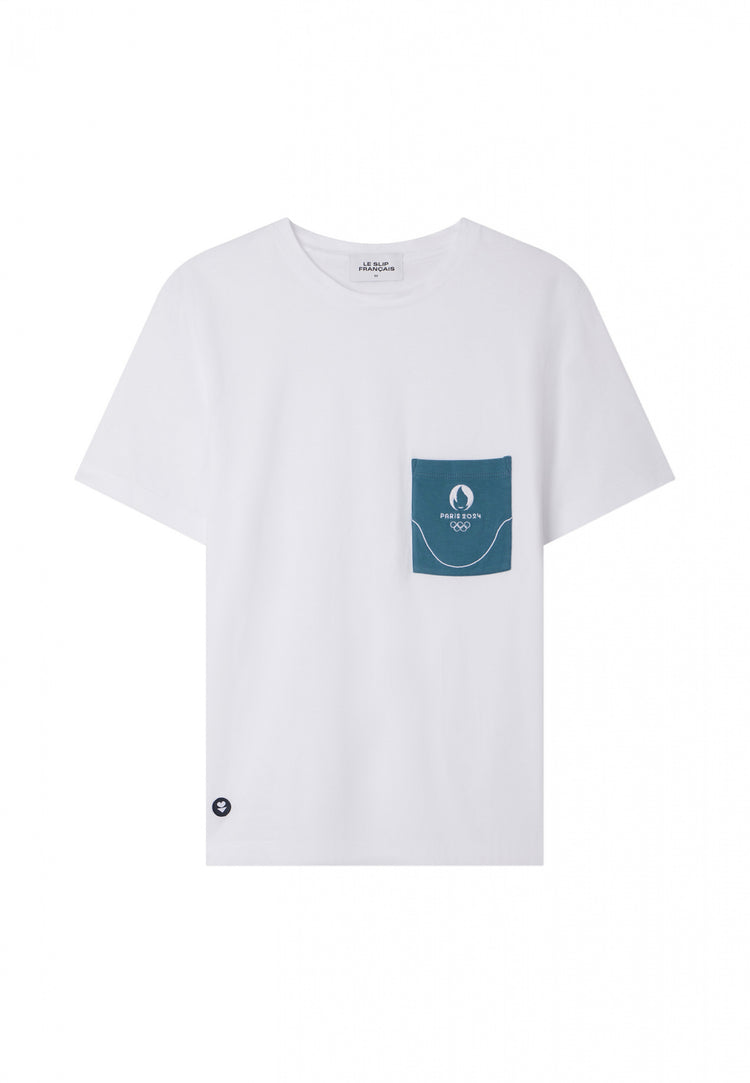 T-shirt col rond en coton bio - Le Slip Français - 6