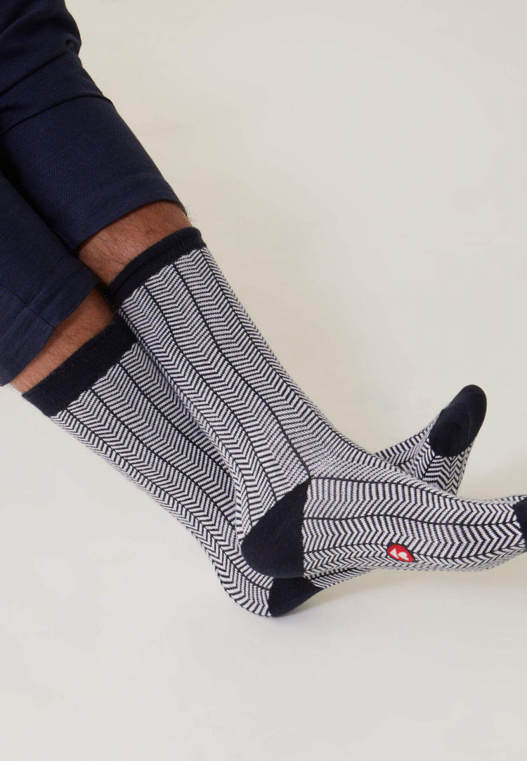 Organic cotton mid-cut socks - Le Slip Français - 3