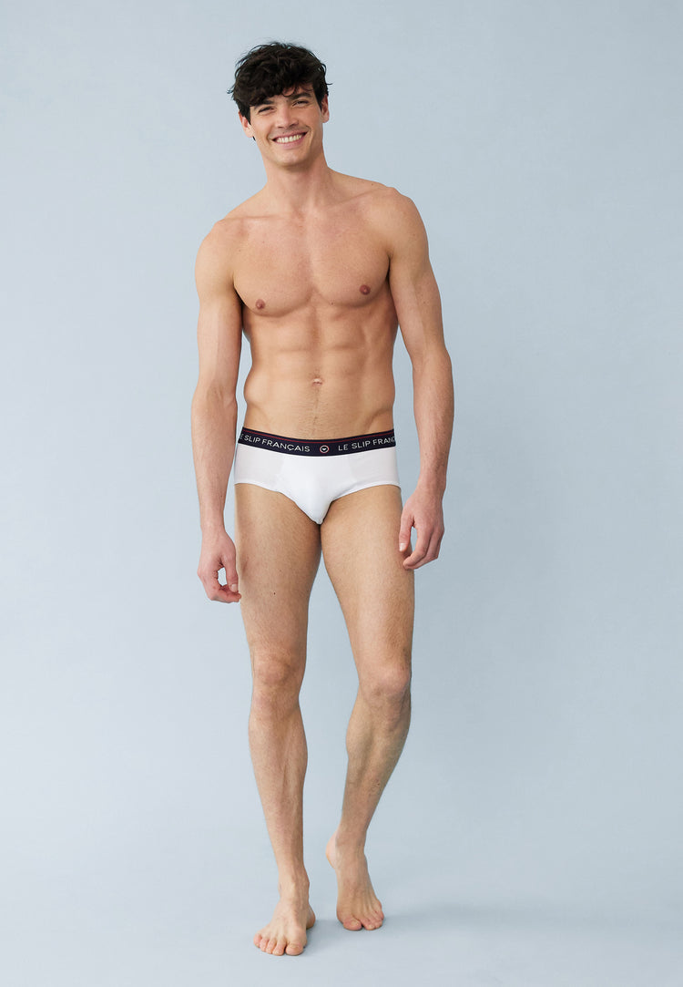Le Slip Français Intrepide - Sous-Vêtement Homme 100% Fabriqué En France, Confort Et Style Équipe De France