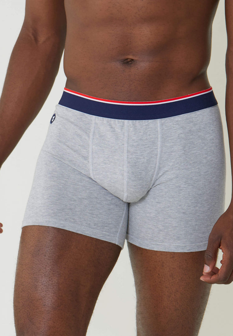 Long cotton boxer shorts - Le Slip Français - 4